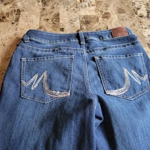 Size 6 Midrise dark wash jeans